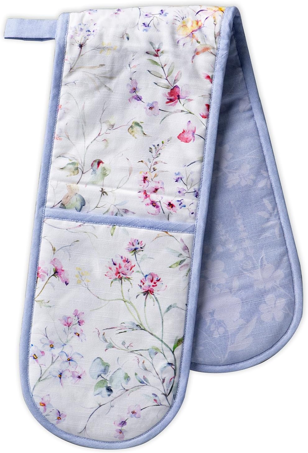 Maison d' Hermine Double Oven Mitts 100% Cotton Double Oven Glove (7"x35")