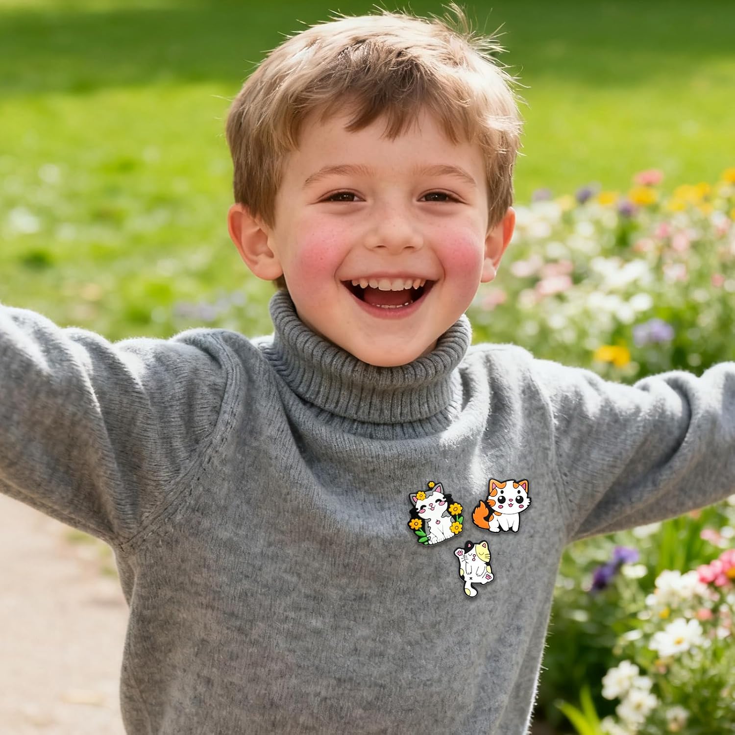 Cute Pins for Backpacks Bulk, Fun DIY Lapel Pins Brooch Pin Aesthetic Set Button Pin for Boys Girls Shoes Jackets Party gift