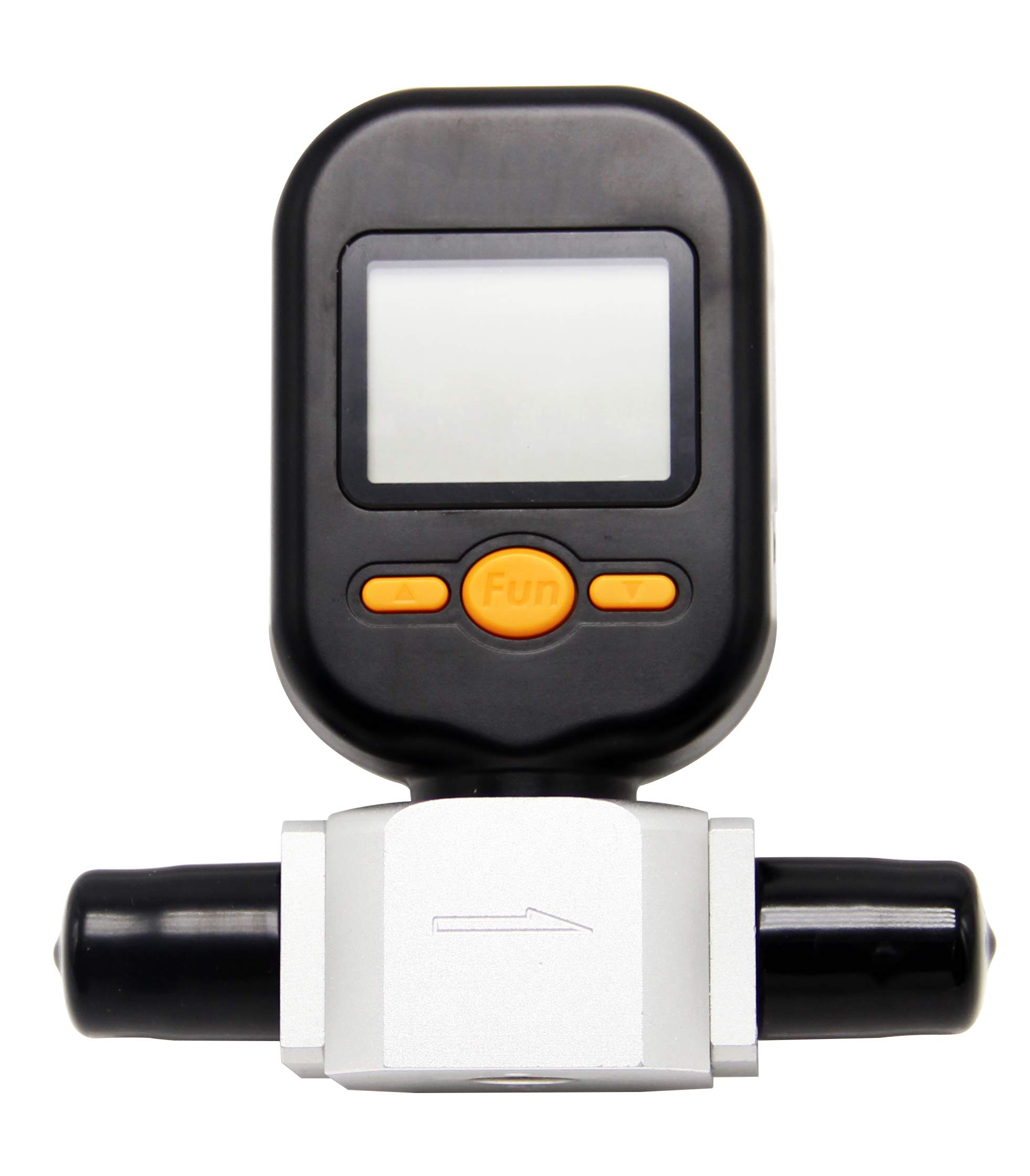 GZDZHP MF5712 LCD Electronic Mass Flow Meter Digital Gas Air Nitrogen Oxygen Mass Flow Rate Tester Meter Protable Flowmeter 200 L/min for Inactive Gas