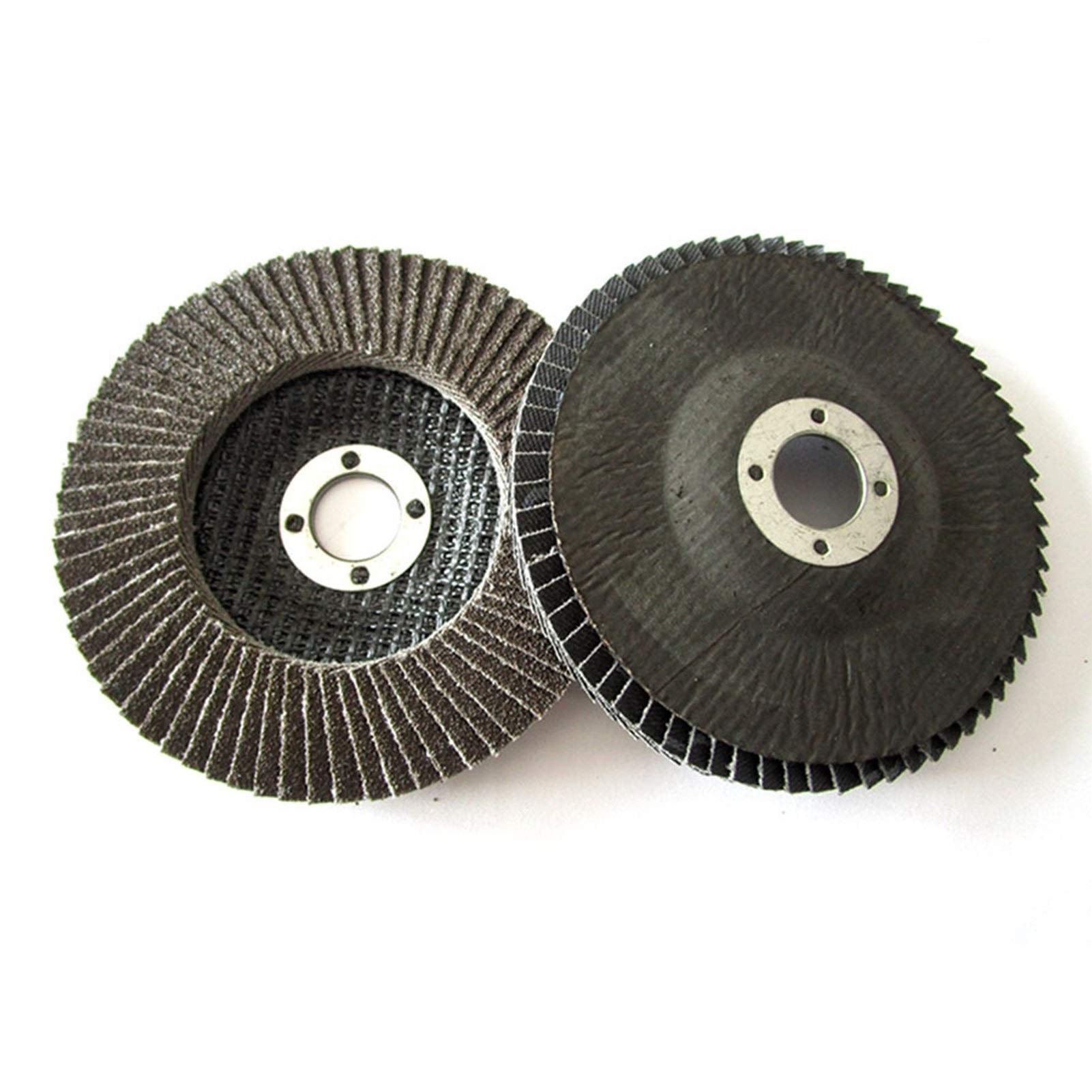 BDAYEK Flap discs 1/3/5pcs 4 Inch 100mm Flap Disc Grinding Sanding Wheels for Angle Grinder Stainless Steel Abrasive(60,4 Inch (5pcs))
