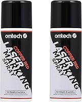 Vista 20 de OMTech Spray de Marcado Láser, Líquido de Marcado Láser de Metal para Grabadores Láser de CO2, 3×13oz Spray en Aerosol para Grabado Láser Negro en 1