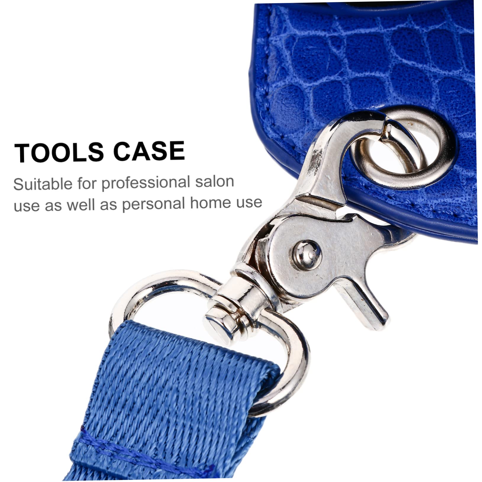 Didiseaon Leather Hair Scissor Pouch Stylist Travel Bag for Haircut Scissors Barber Accessories Case