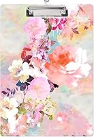 Vista 23 de Portapapeles de Moda, Portapapeles Decorativos de Madera Tamaño A4 Carta para Maestro, Enfermera, Doctor, Estudiante y Niños, Diseño Lindo