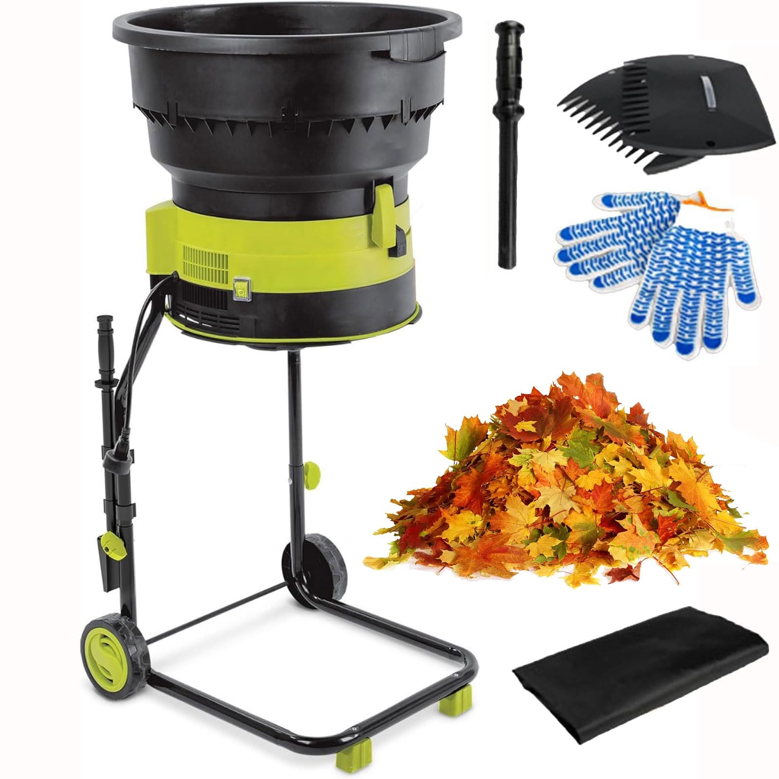 Broyeur De Feuilles Et De Végétaux électrique (2500 W)