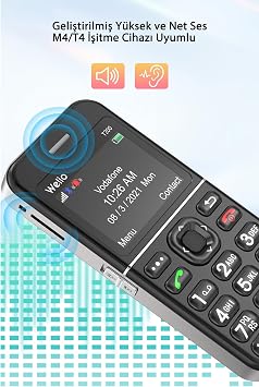 Welio WKEY T200 Key Cell Phone with Camera Military Phone Elderly Mobile Phone (KVK GUARANTEED)