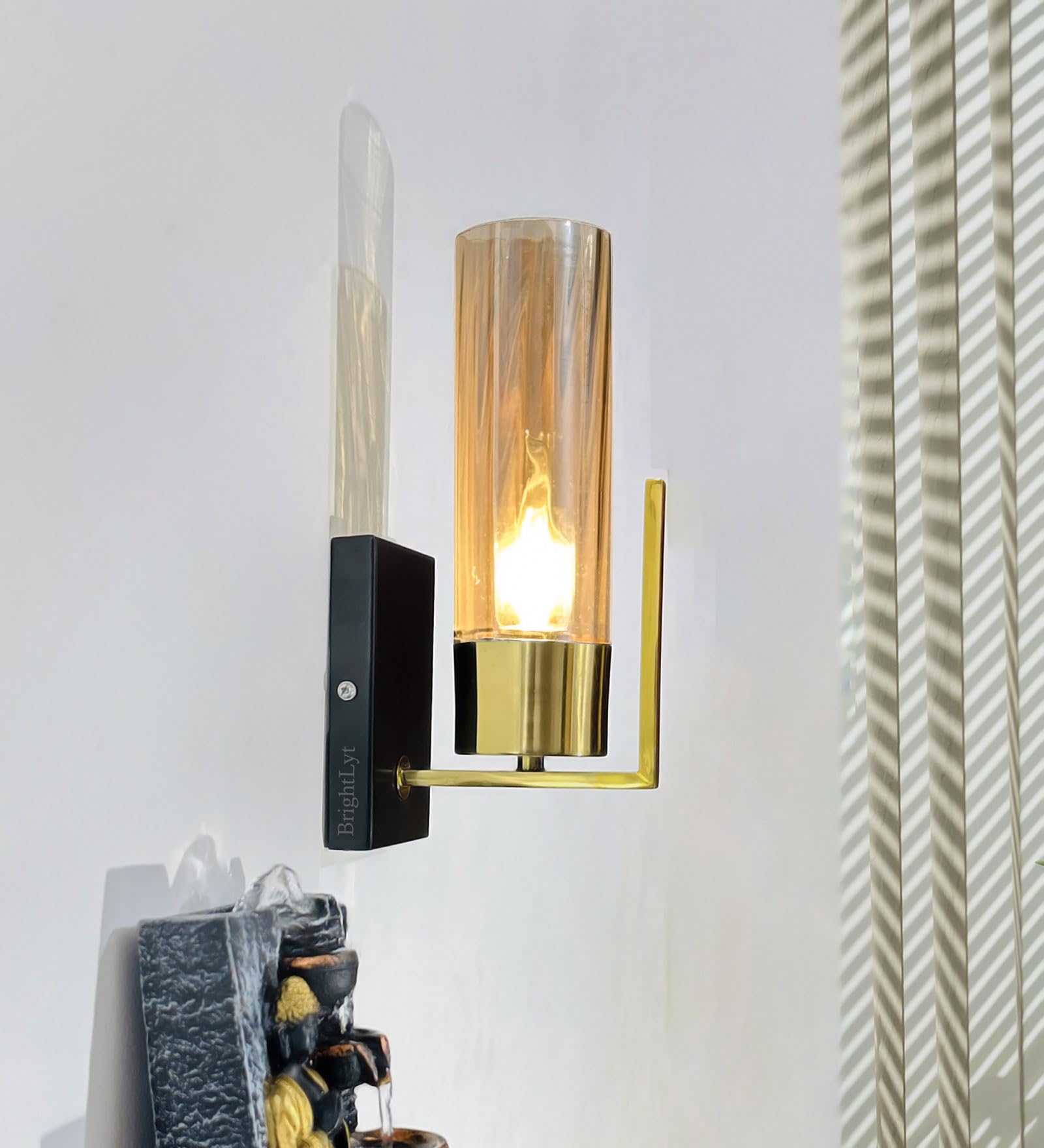 Avior Wall Lamps, Indoor Decorative Light Fixture for Home, Apartment, Office, Entryway, or Staircase Lighting (Lustre)