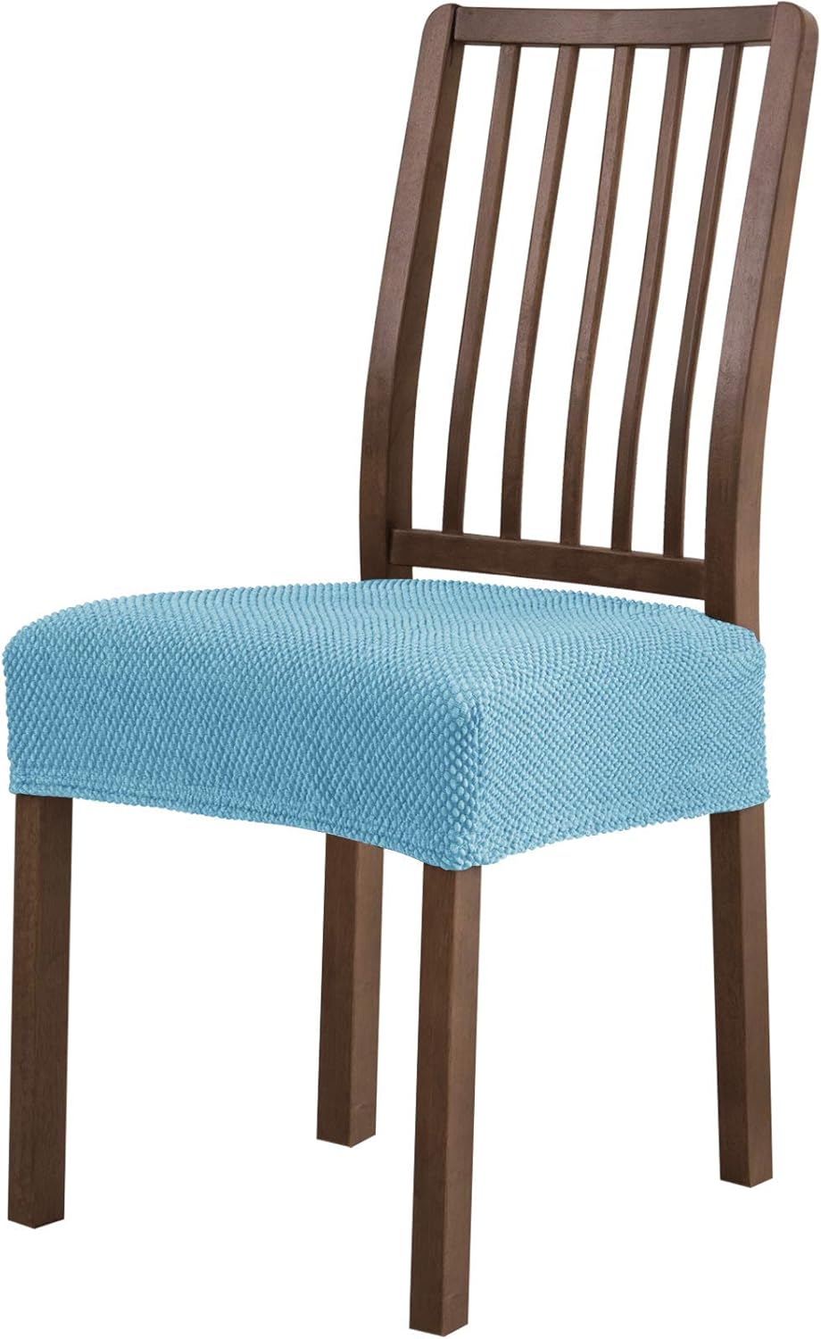 subrtex Dining Room Chair Seat Covers Stretch Chair Seat