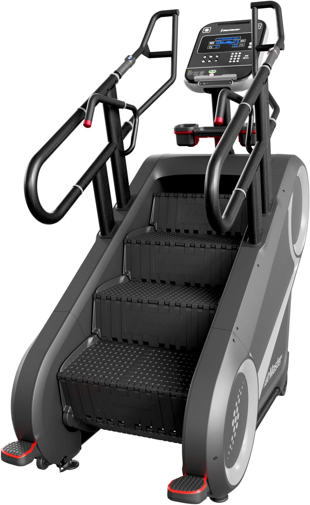 StairMaster 10 Series 10G Gauntlet with LCD - Stair Climber with Bluetooth Connectivity and USB Port for Gym and Home Workouts, Stepper Exercise & Cardio Equipment