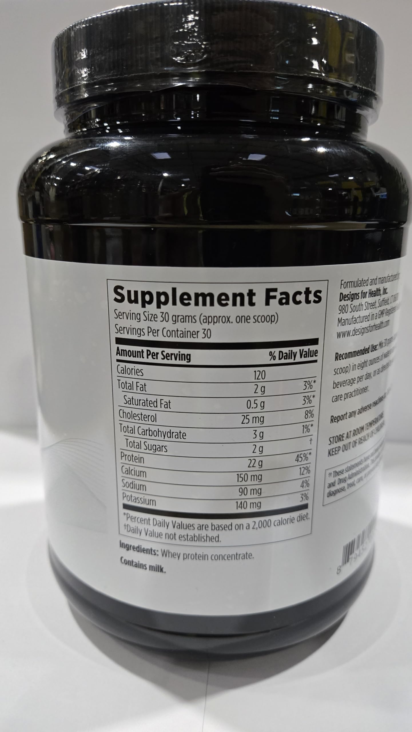 Designs for Health WheyCool, Unflavored/Unsweetened, 30 Servings — Amazon image 9