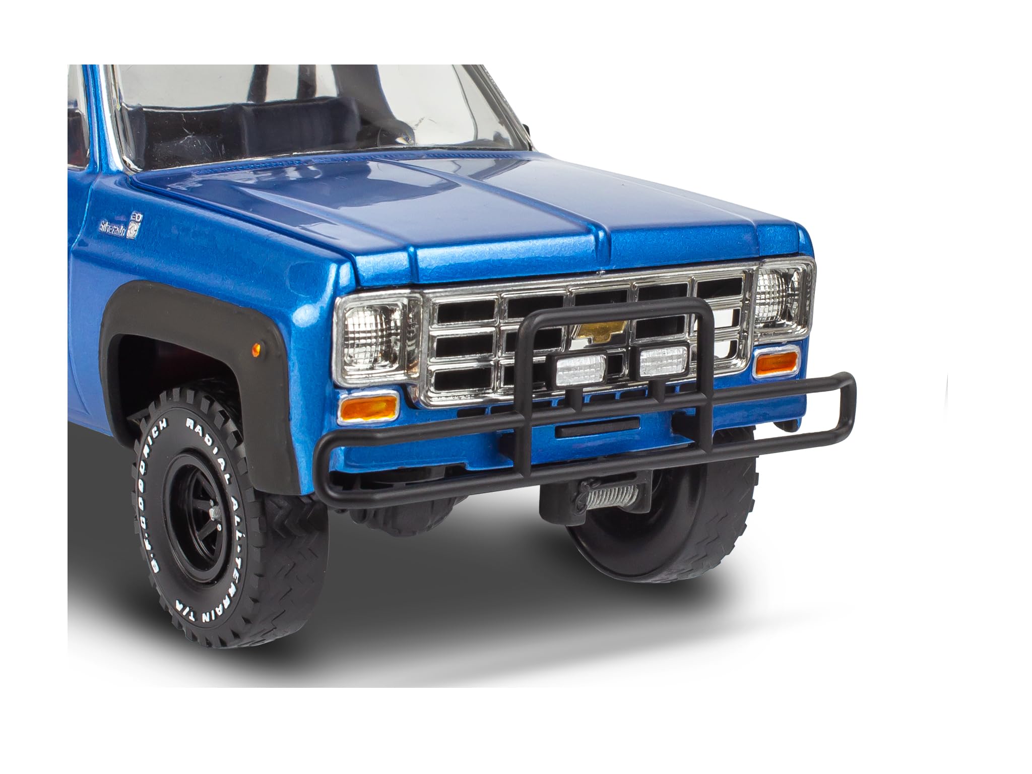 Revell Monogram 14581 - '78 Chevy 4x4 Pickup z gokartami w skali 1:25 - niezabudowany/niepomalowany plastikowy zestaw modeli