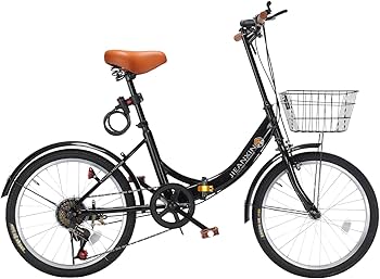 jieanxin 折りたたみ自転車 ブラック 変速付き Amazon | J-TANXJ 自転車 折りたたみ自転車 20インチ 7段変速