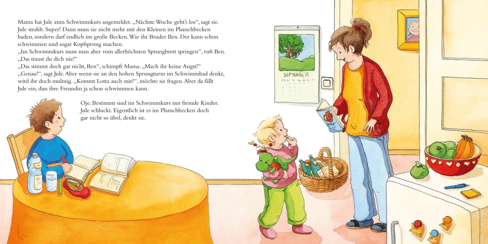 LESEMAUS 134: Jule traut sich!: Ein Mutmach-Buch (134)