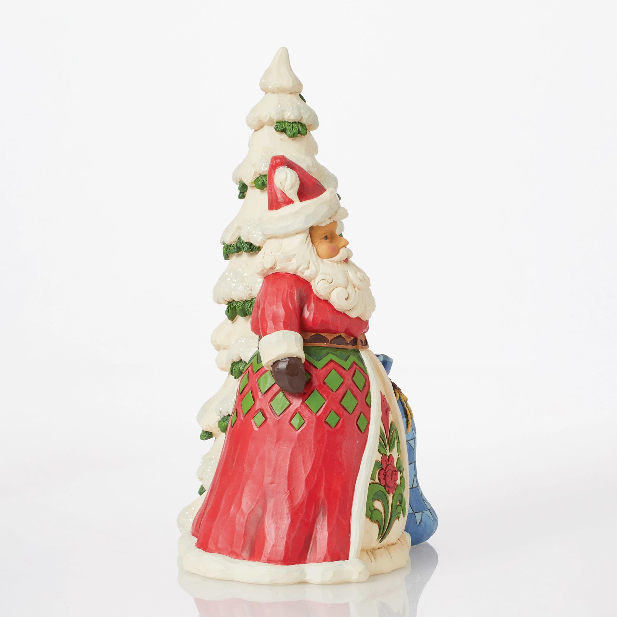Babbo Natale con albero luminoso - Store