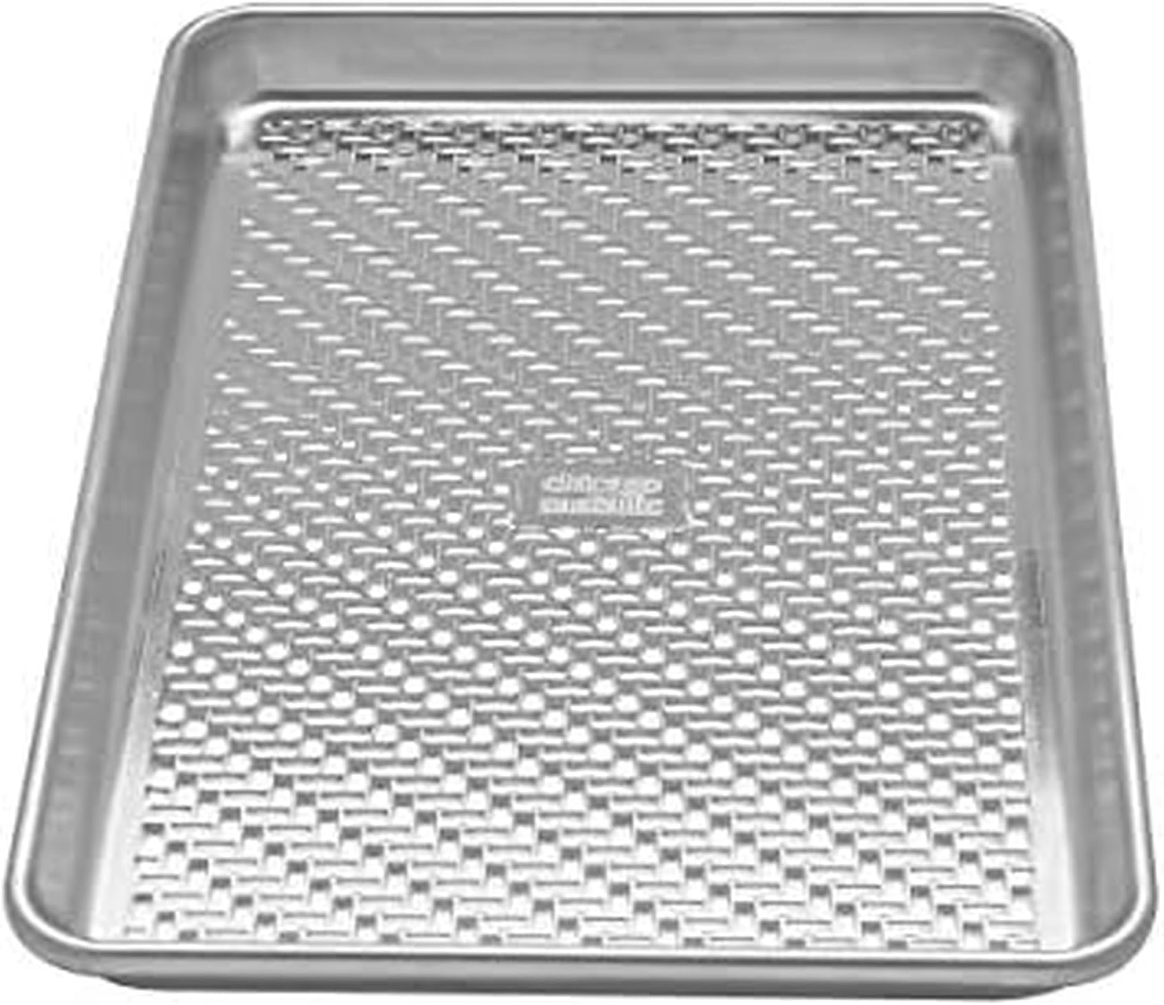 5234607 Uncoated Textured Aluminum Small Cookie/Baking Sheet, 9" -by-13", Silver