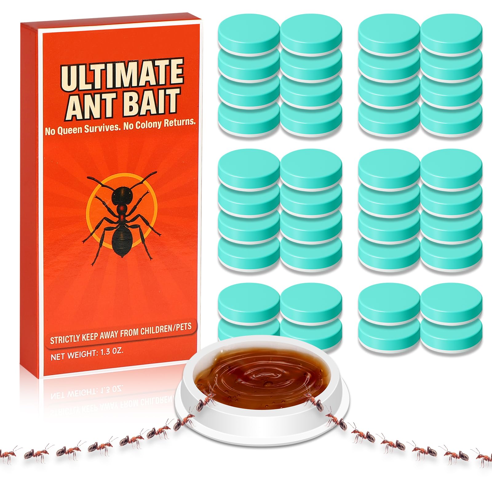 40 Pack Ant Repellent Gel Bait