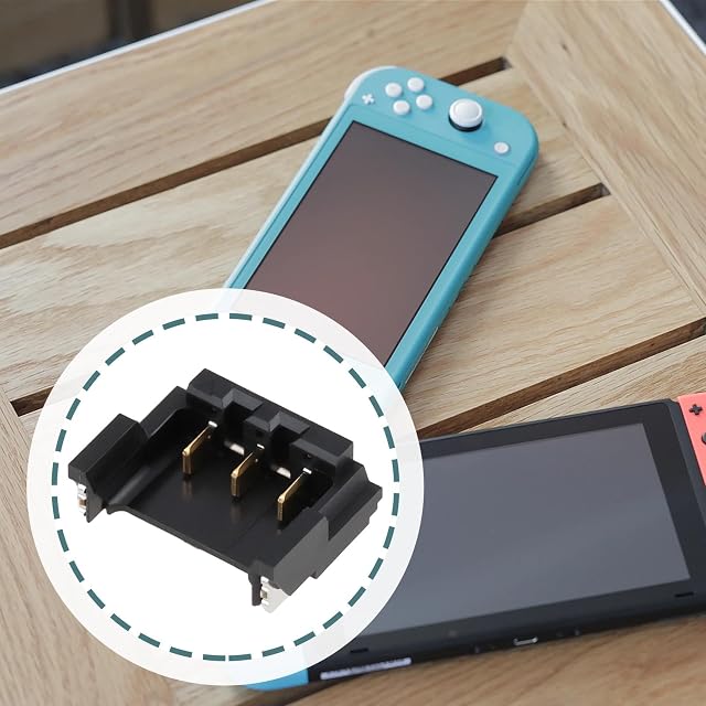 Foto 3 de 7 de VGOL Conector FPC Batería de 2 Piezas Compatible con Nintendo Switch Lite Consola Pieza Repuesto…