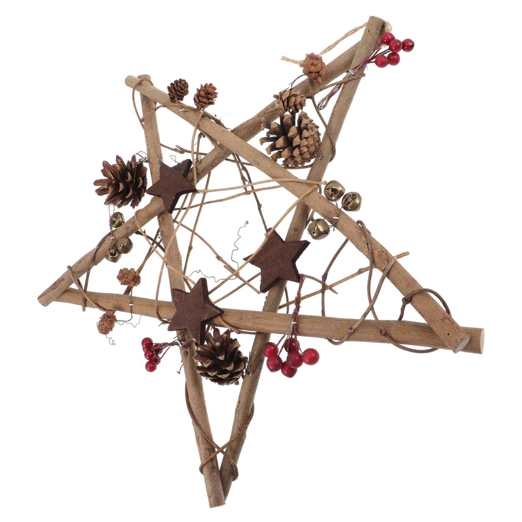ORFOFE Pendenti Per Albero Di Natale Forma Di Stella Decorazioni Natalizie Per Finestra e Parete Articoli Per Feste Di Natale