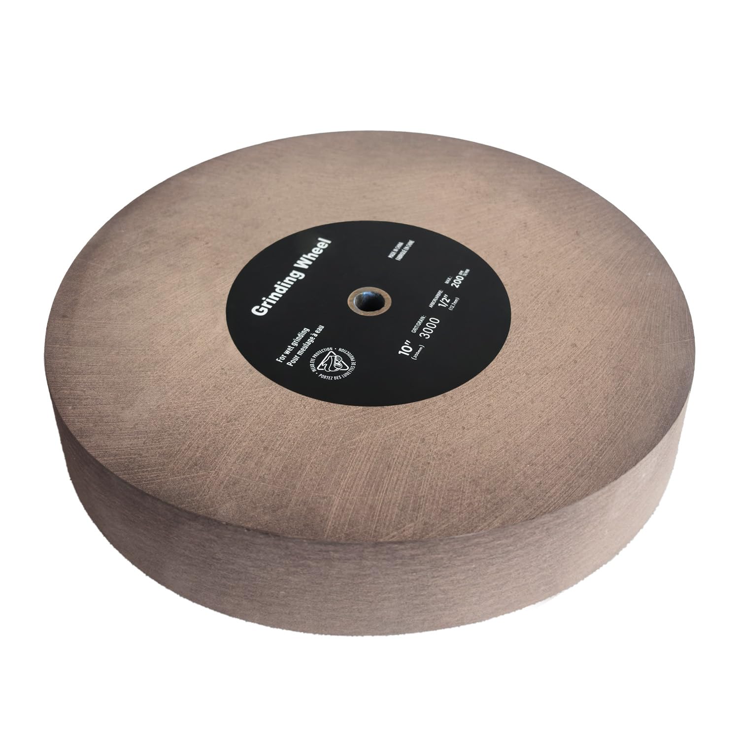 Photo 1 of Bucktool 10 inch Grinding Wheel, 1000 Grit Stone Grinding Wheel for Wet Sharpening System