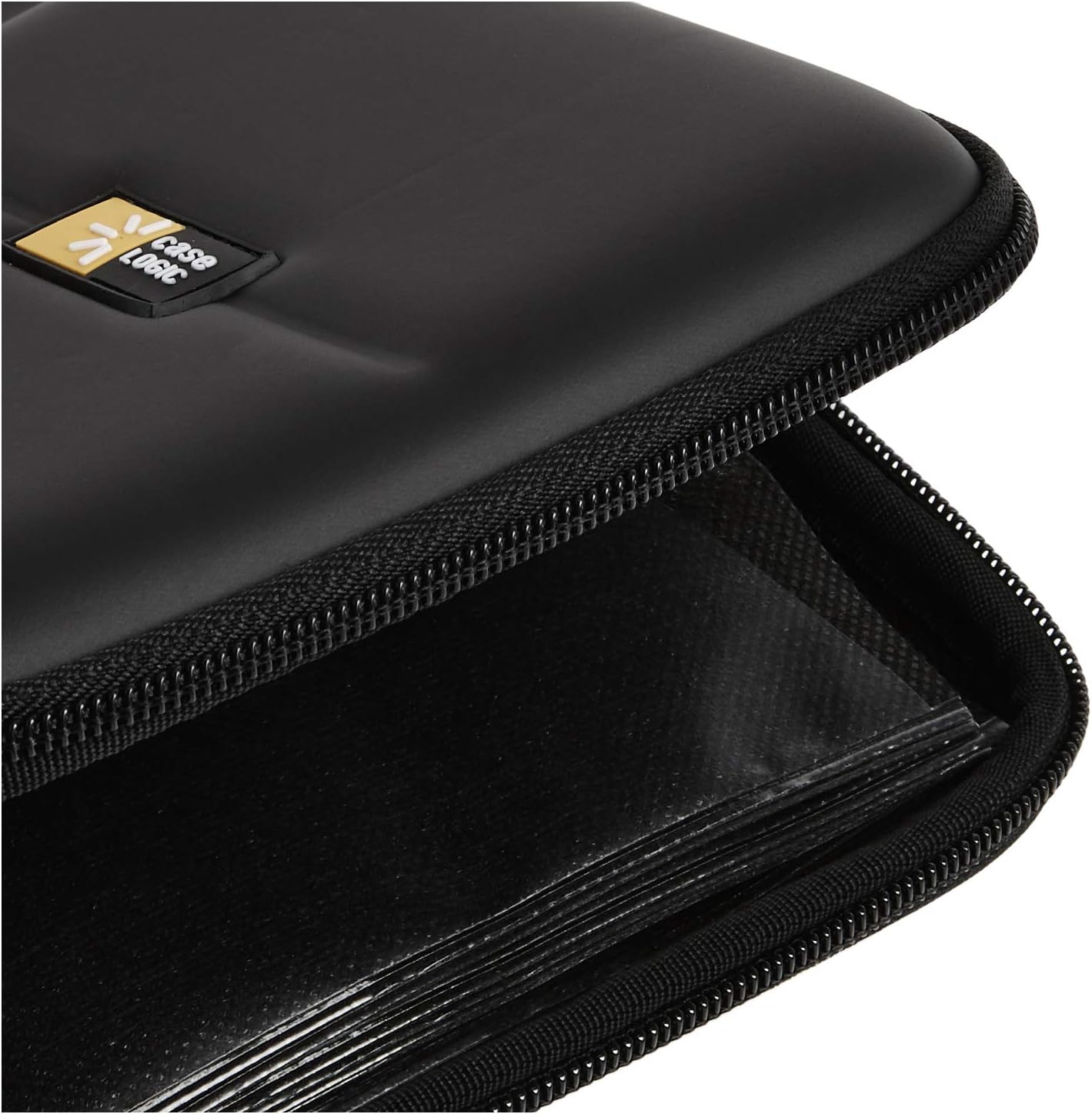 Case Logic CDE-24 24 Capacity Heavy Duty CD Wallet (Black) : Home & Kitchen