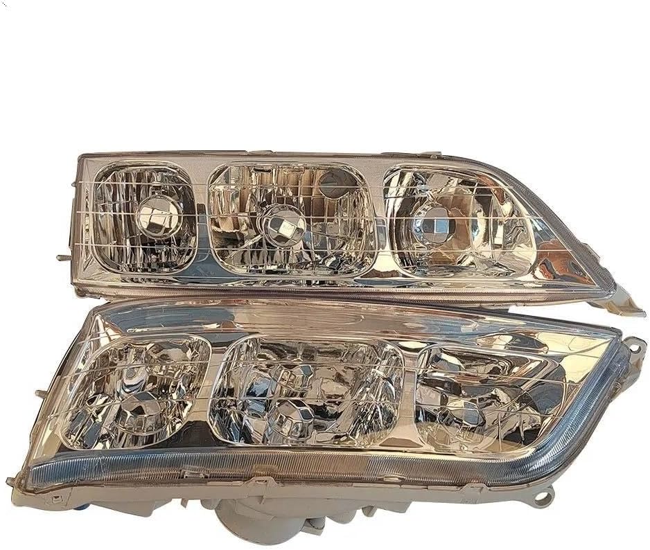 Car Headlamp Headlights A Pair Headlight Crystsal Lens Total For Toyota For Mark II GX100 JZX100 1996 1997 1998 1999 2000