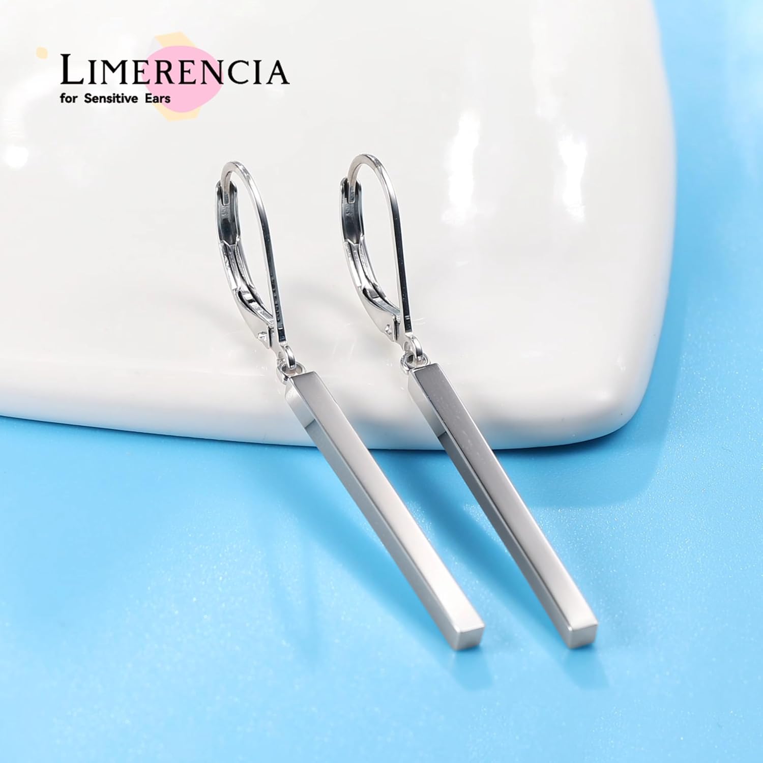 Limerencia G23 Titanium Leverback Earrings Dangle Drop Earrings for Women Fashion F136 Titanium Earrings Hypoallergenic Jewelry Gift - Image 3