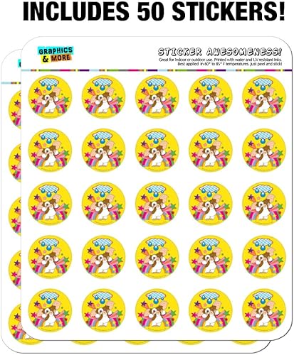 Miniatura 3 de Gremlins Gizmo Rainbow Planner Calendario Scrapbooking Craft Pegatinas