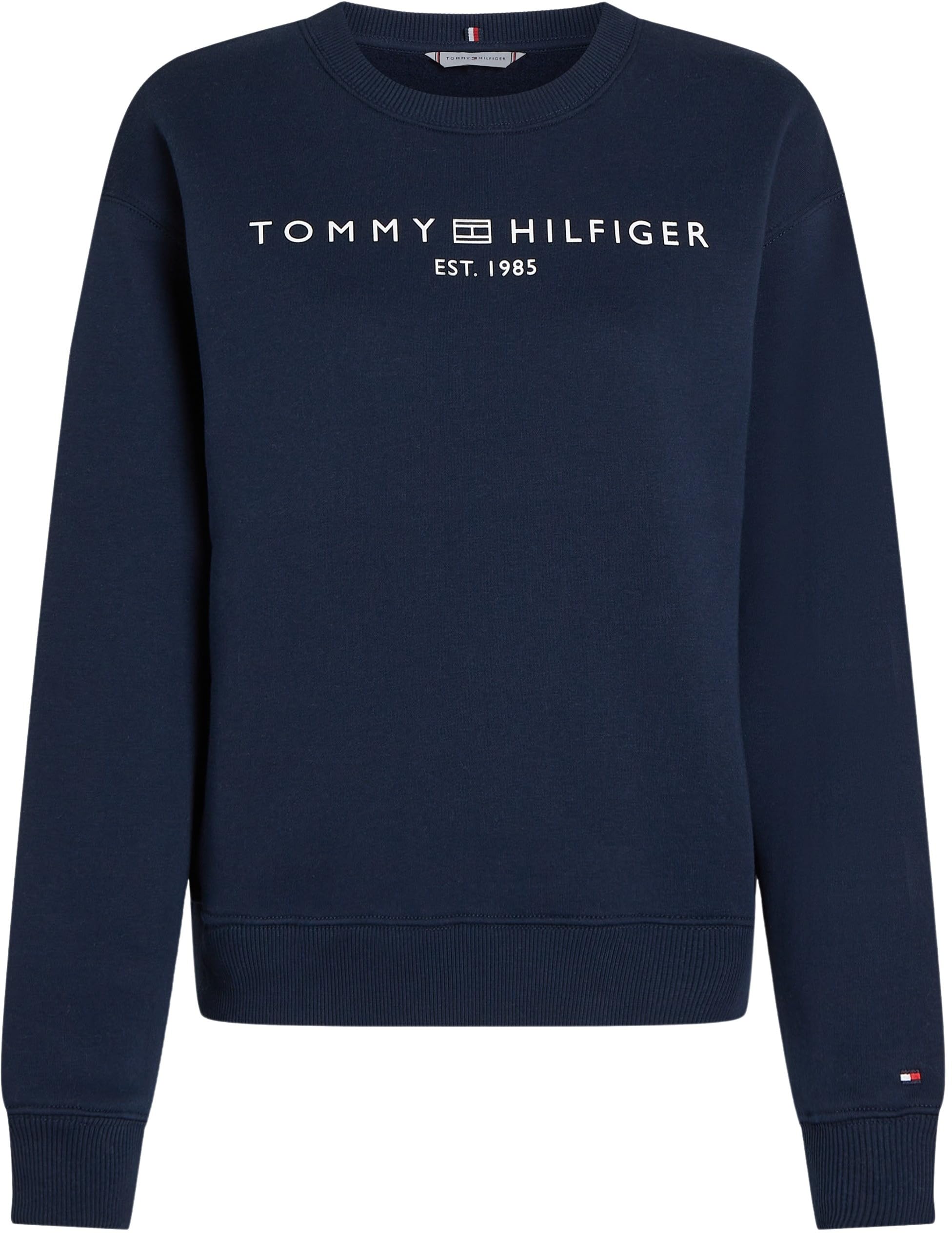 Tommy Hilfiger Damen Sweatshirt ohne Kapuze
