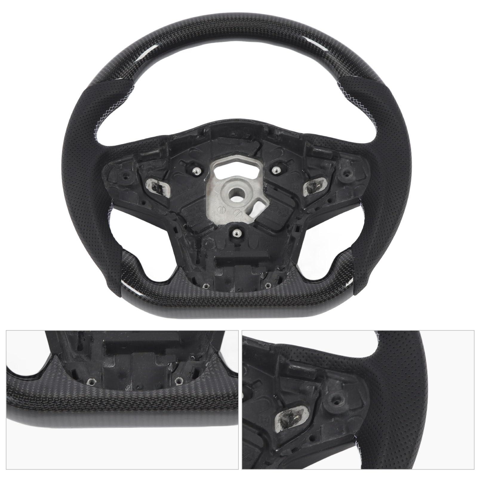 Amazon | カーボンファイバーステアリングホイール交換用 トヨタ GR