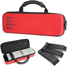 1000 Trading Card Storage Box for Cards Against Humanity,Baseball Card Carrying Case for MTG,Sports Cards Travel Organizer for Pokemon,Playing Card Case for Yugioh Red