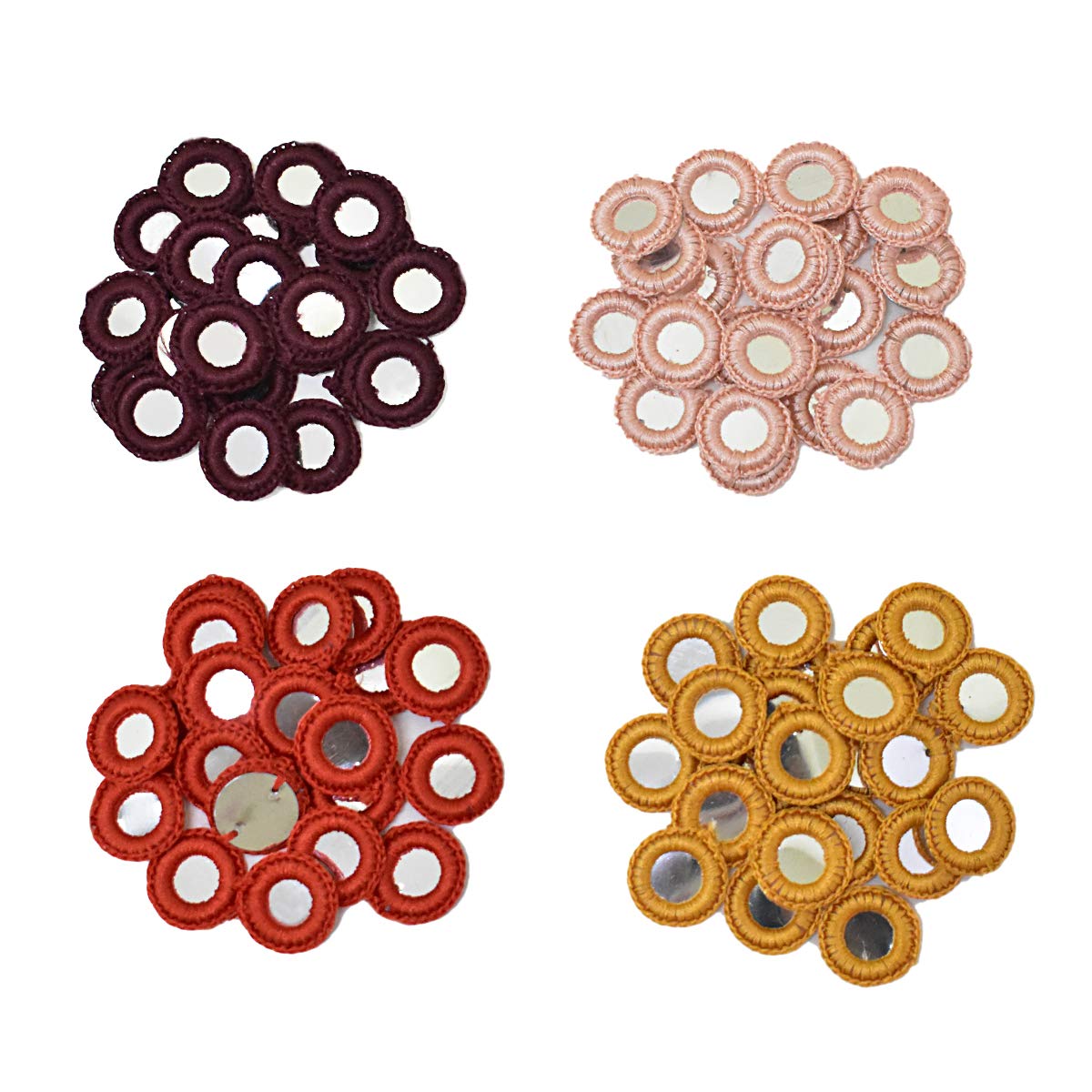 Shisha Mirror Embroidery EMBROIDERY & ORIGAMI