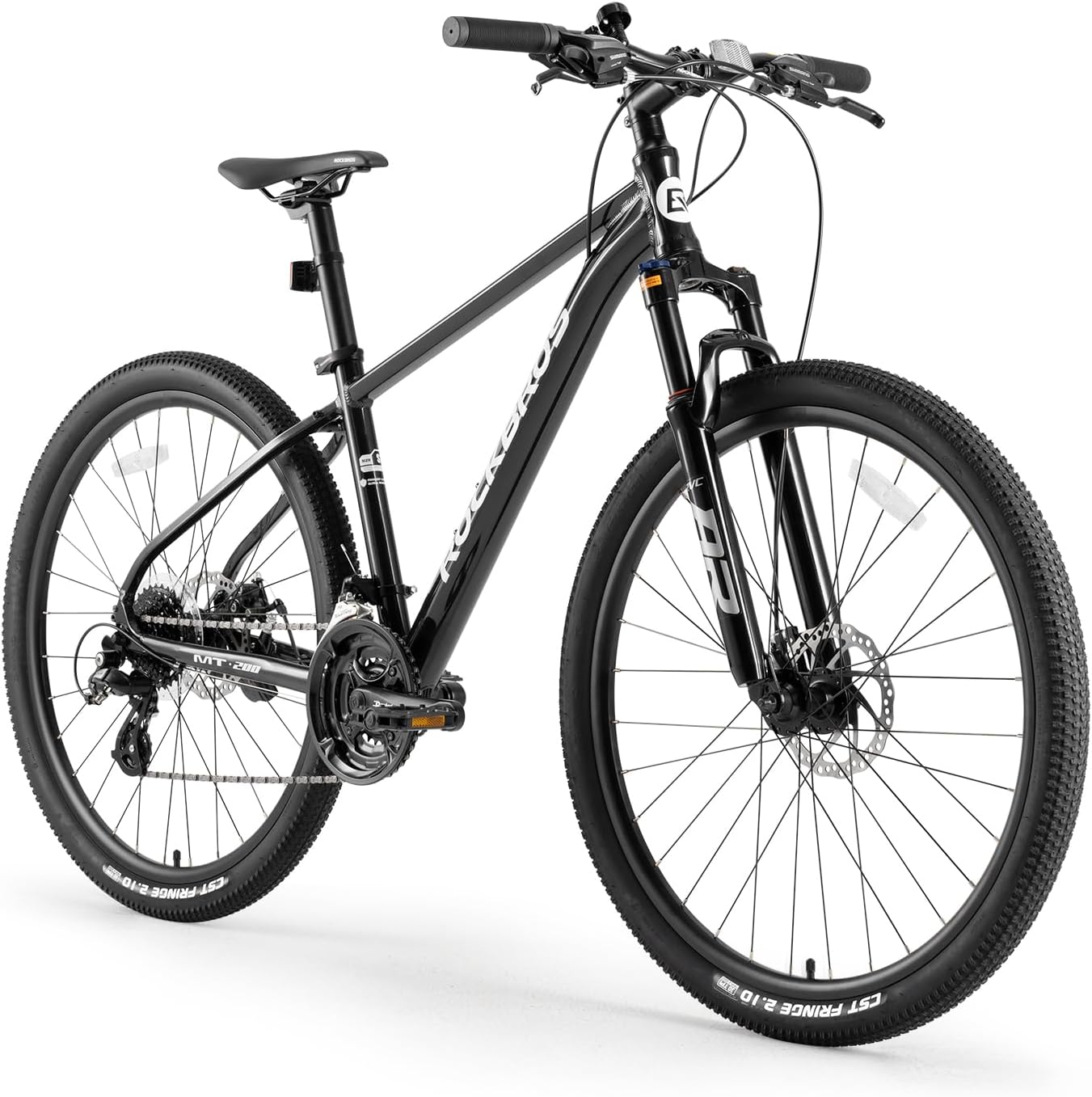 ROCKBROS MT 200 27.5" Mountain Bike 24 Speeds 16/18/21 Inch Lightweight Aluminium Frame Bicycle For Adult ALTUS M310 8 Speed Gears, Lock-Out Suspension Fork, Disc Brakes