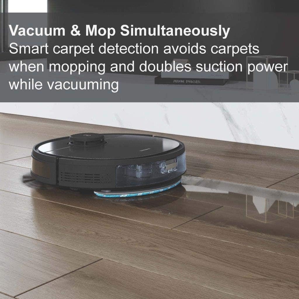 2-in-1 Robot Vacuum & Mop with Laser Navigation, App Control, 3-Hour Runtime 2