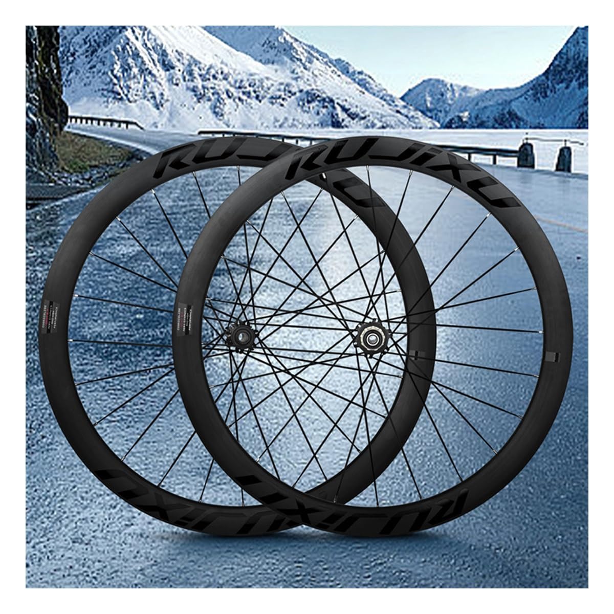 29"/700C Set Di Ruote Con Freni A Disco Center Lock Perno Passante Anteriore 12 * 100mm Posteriore 12 * 142mm HG Cerchio For Cassetta 7-12 Velocità