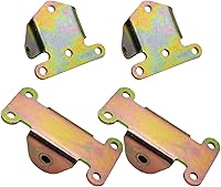 Vista 4 de YHB Conjunto de montaje de motor sólido SBC BBC para Chevy Frame MountRat Rod Hot Street Engine Bracket Kit 3990914 3960768 6258154 - Soportes