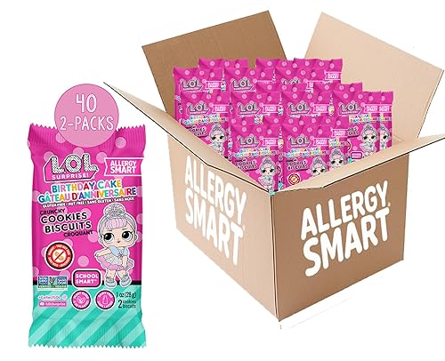 Miniatura 8 de Allergy Smart Galletas crujientes con chispas de chocolate, sin gluten, sin nueces, sin huevo, sin soja, sin lácteos, sin OMG, kosher, delicioso