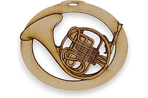 Personalized French Horn Ornament: A Festive and Musical Addition to Your Christmas Tree