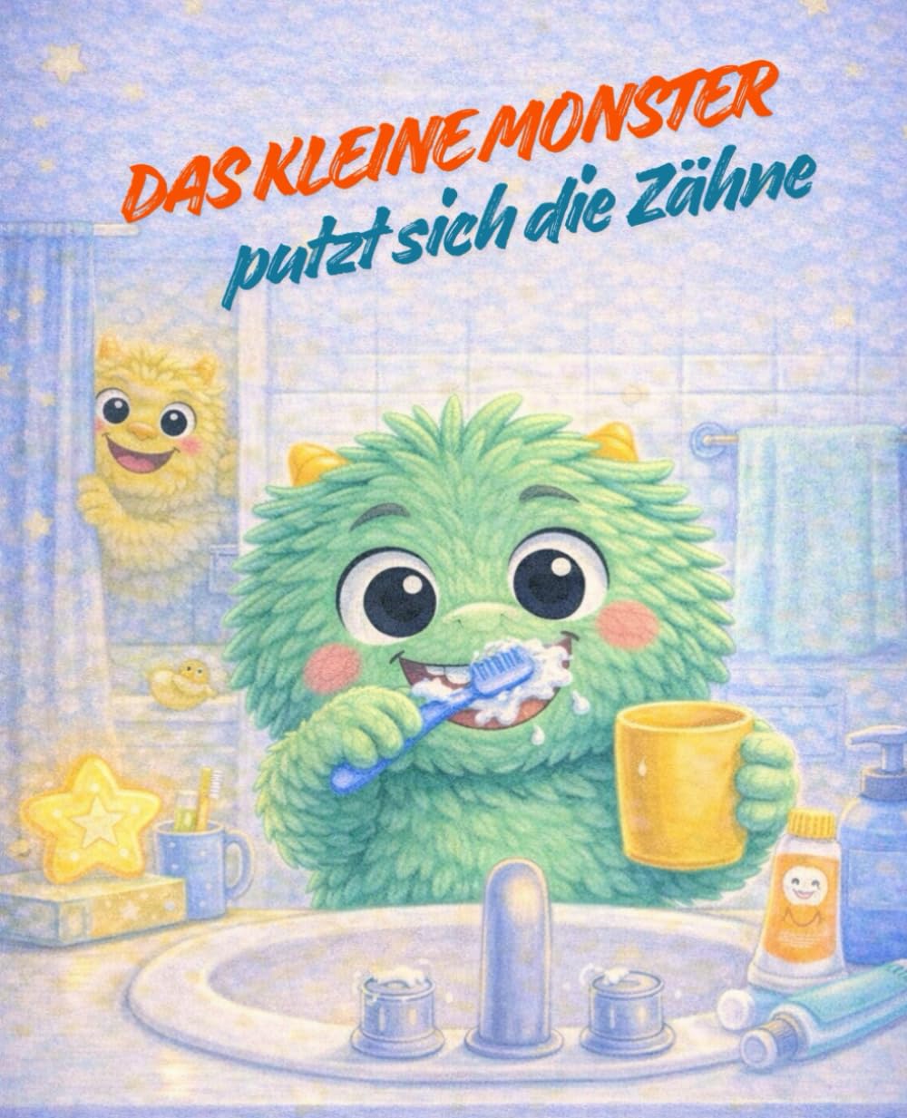 Das kleine Monster putzt sich die Zähne: Ein liebevolles Bilderbuch für kleine Zahnputzhelden