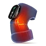 MOAJAZA Cordless Knee Massager with Heat and Vibration, Heating Pads for Knee Shoulder Elbow Deep Issue