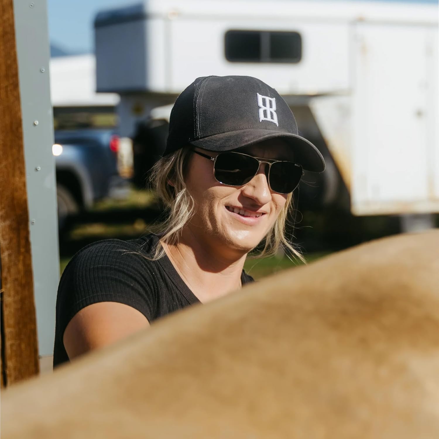 BEX Steel Snapback Trucker Hat - 3D Embroidered Logo, Cotton Twill, Mesh Back, Adjustable Baseball Cap Unisex