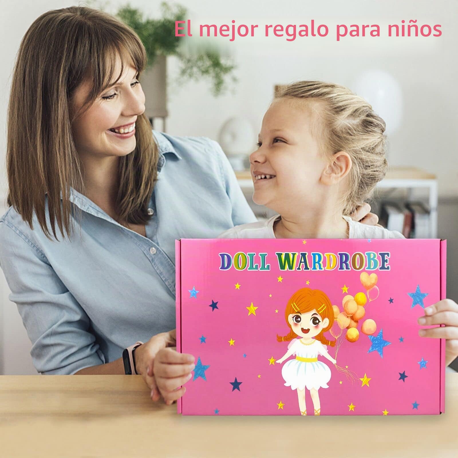 84 Pack Ropa y Accesorios para Muñecas Armario para 11.5 Pulgadas Muñeca de Niñas Que Incluye Vestidos de Novia Tops y Pantalones Zapatos Perchas Collares Juguetes Regalos para Niñas