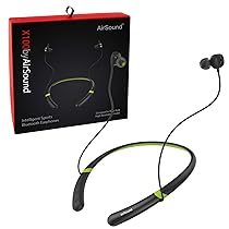 AirSound X100 Sports Wireless Bluetooth in-Ear Headphones, Magnetic Design, HD Stereo Sound & Mic