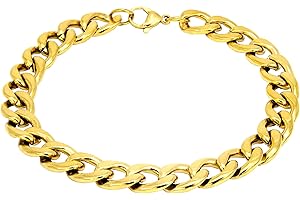 Baronyka Gold Curb Chain Bracelet for Men: Timeless Elegance