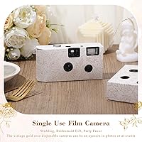 Vista 4 de 5 cámaras desechables para bodas a granel, película de color, cámara de un solo uso a granel con flash de 1.38 pulgadas (1.378 in) una vez