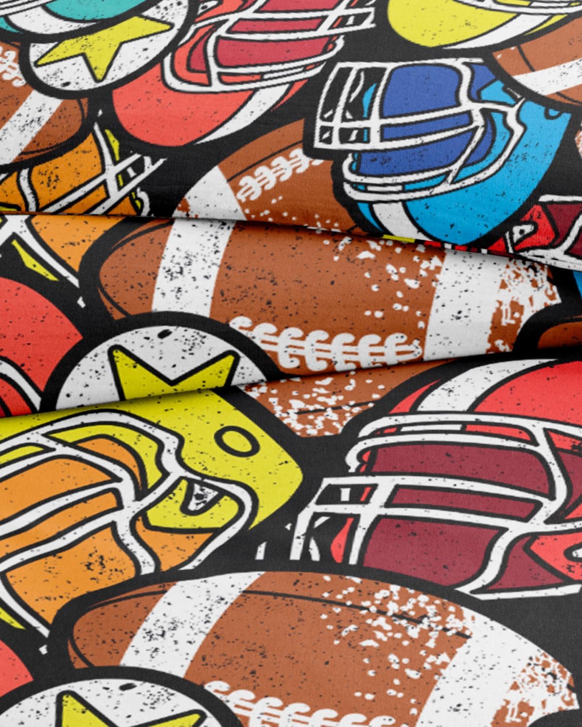 Kids Duvet Cover Set Queen Size - 3 Piece Fish Microfiber Duvet Cover Set & 2 Pillow Shams w/ Zipper Closure & Ties - Easy-Care - Super Soft, Cute & Cozy Bedding Set for Kids, Boys, Girls and Teens