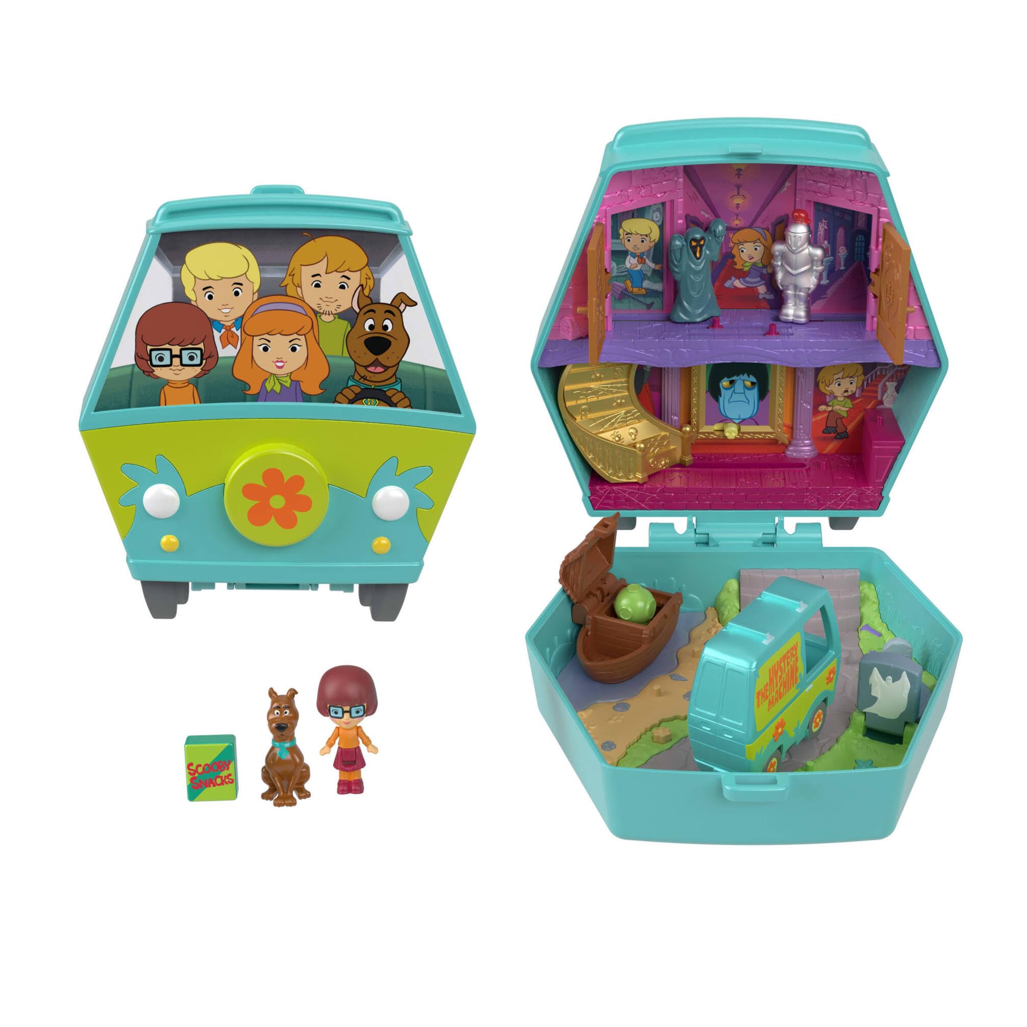 Amazon.es: Polly Pocket x Scooby Doo Estuche de colaboración
