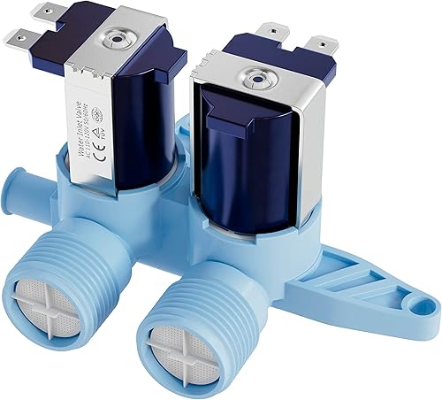 BlueStars WH13X10024 Pieza de repuesto para válvula de entrada de agua para lavadora – Compatible con arandelas G.E y Hotpoint – Reemplaza WH13X0086