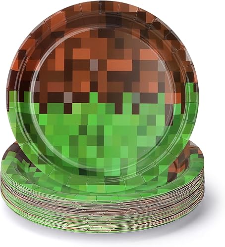 Vista 12 de Platos de papel de fiesta de feliz cumpleaños, platos de postre negros, 7 pulgadas, 50 unidades, lunares de aluminio para decoraciones de fiesta