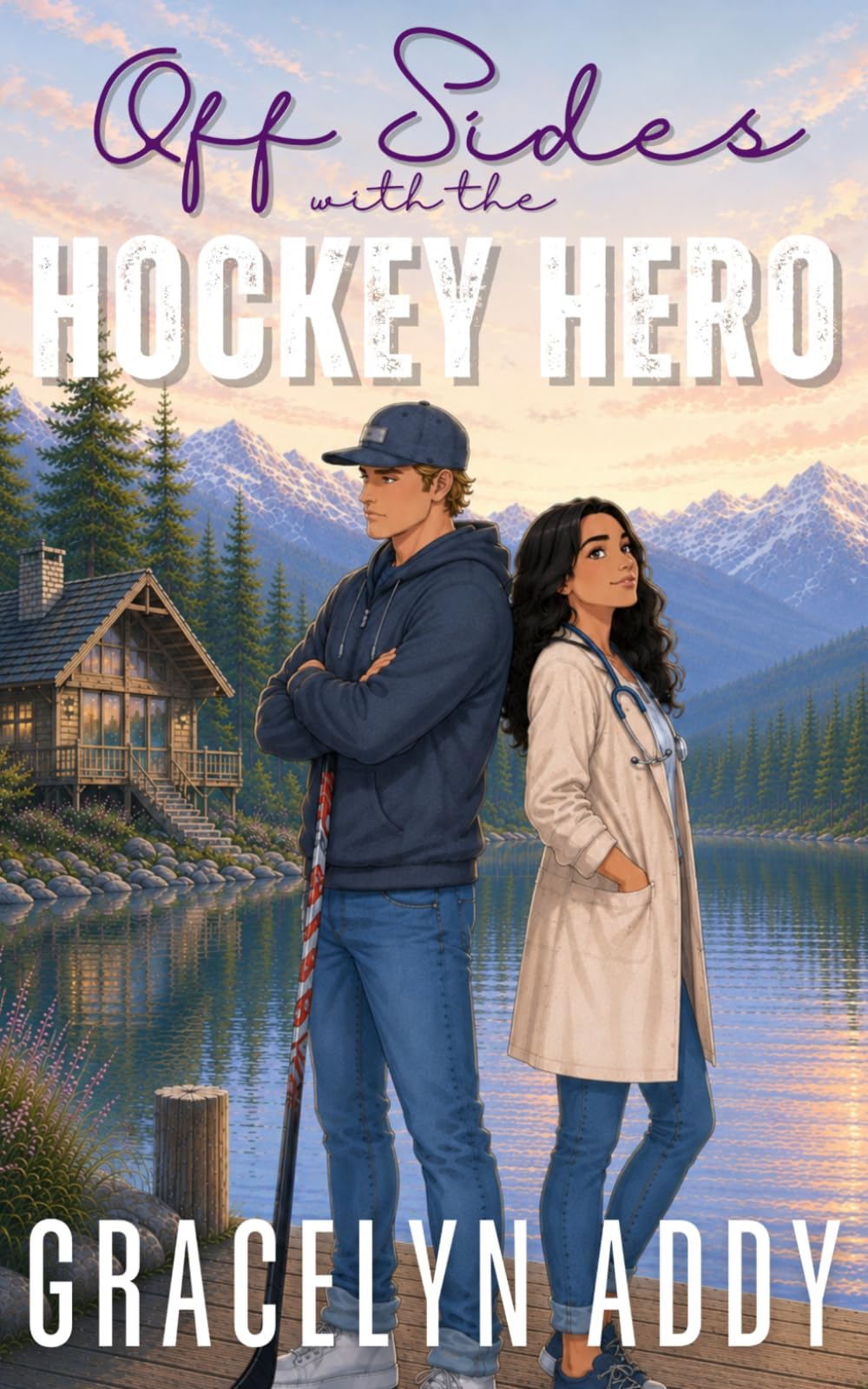 Off Sides with the Hockey Hero: A Brother's Best Friend Sweet Romance