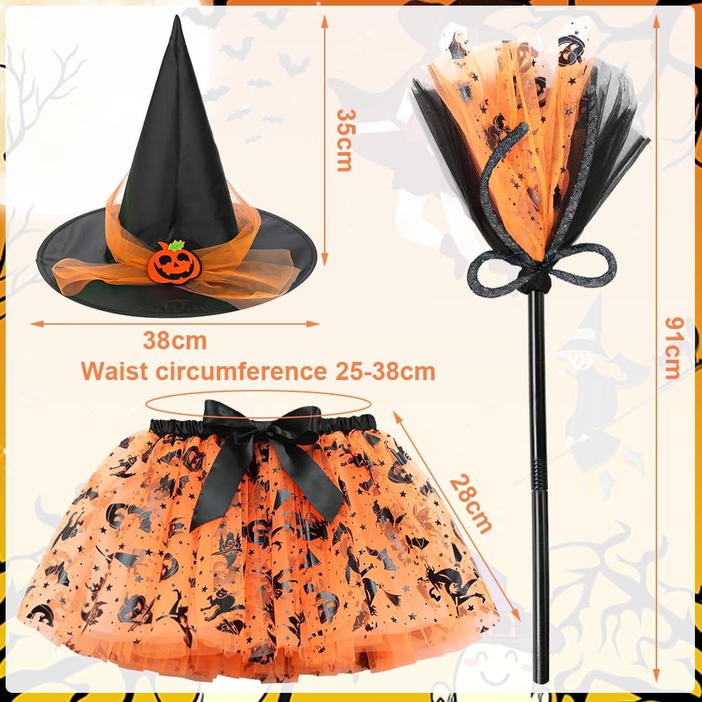 WFKKMEQ Kids Witch Costume - Image 2
