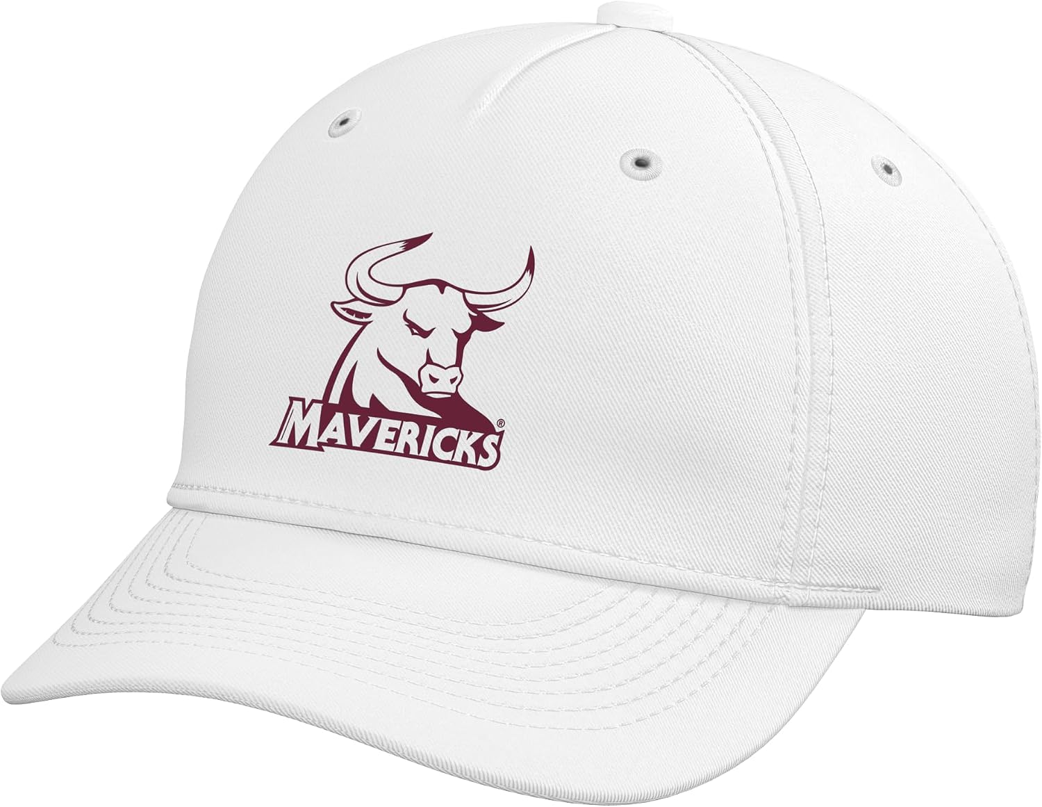 Colorado Mesa University Mavericks Rowdy Herd Logo Adjustable Printed Baseball Hat